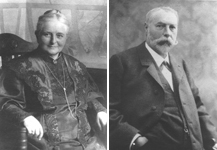 Pauline and August Luhns